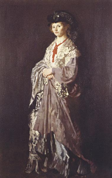 Sir William Orpen A Woman in Grey oil painting image